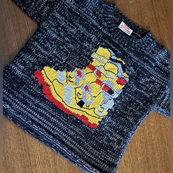 RAIDER POTADER 100% cotton roll neck snowboard ski boot 90s sweater. EUC. 5/6 - Picture 4 of 10